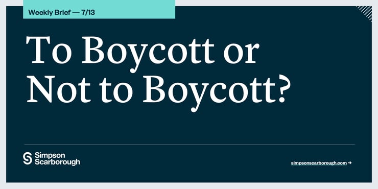 To Boycott or Not to Boycott?